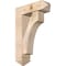Ekena Millwork Westlake Arts and Crafts Smooth Bracket w/ Offset Brace, Douglas Fir, 7 1/2"W x 24"D x 36"H BKT0806X24X36WTL03SDF - alternate 1